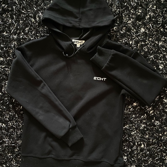 Black Hoodie - ECHT XS - Picture 2 of 2